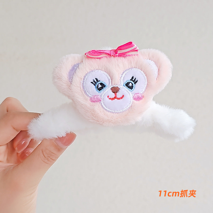 Plush cartoon cute hair clip MYA-WoD005