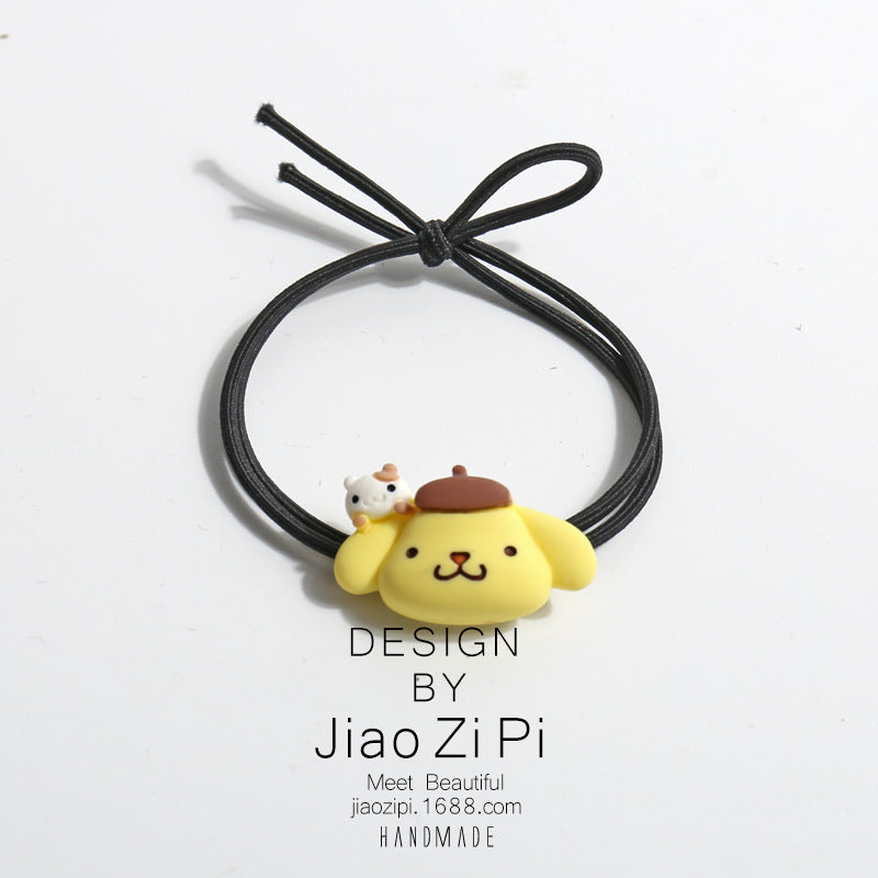 Resin cartoon cute and sweet hair rope (Minimo de Compra 2) MIC-JZP025