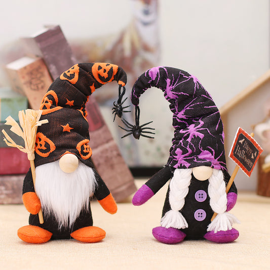 Plush Halloween Woodman Dwarf Doll (Minimo de Compra 2) MYA-MingG017