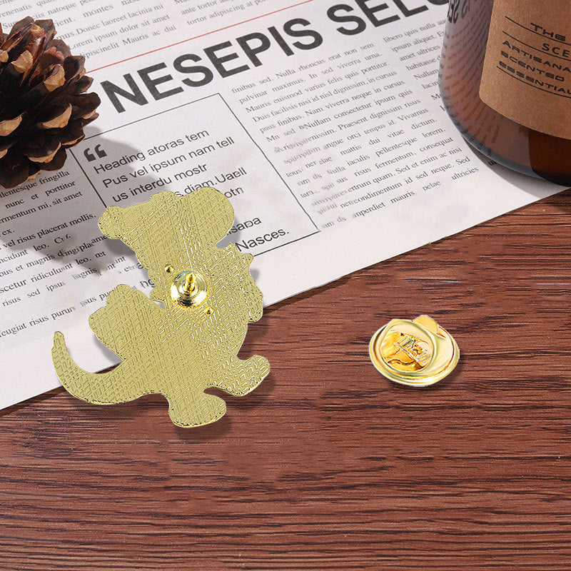 Alloy Christmas series cartoon brooch (Minimo de Compra 5) MYA-YiN016