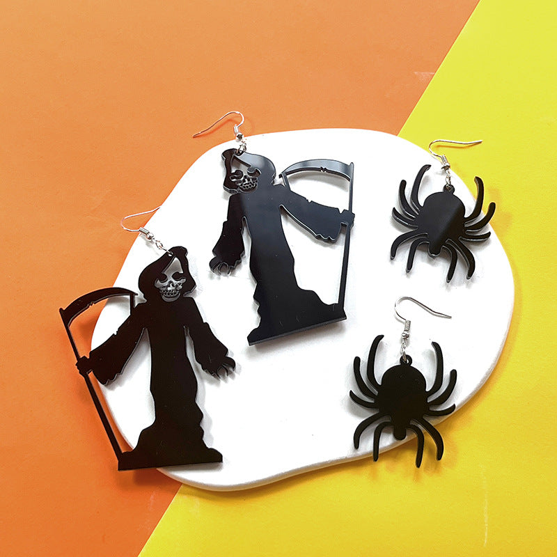 Acrylic New Halloween Collection Earrings PinH015