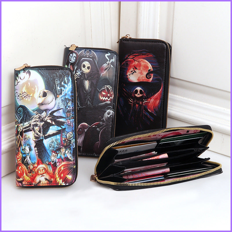 PU Christmas Eve Stunning Cartoon Wallet (Minimo de compra 3) MYA-ShengX012