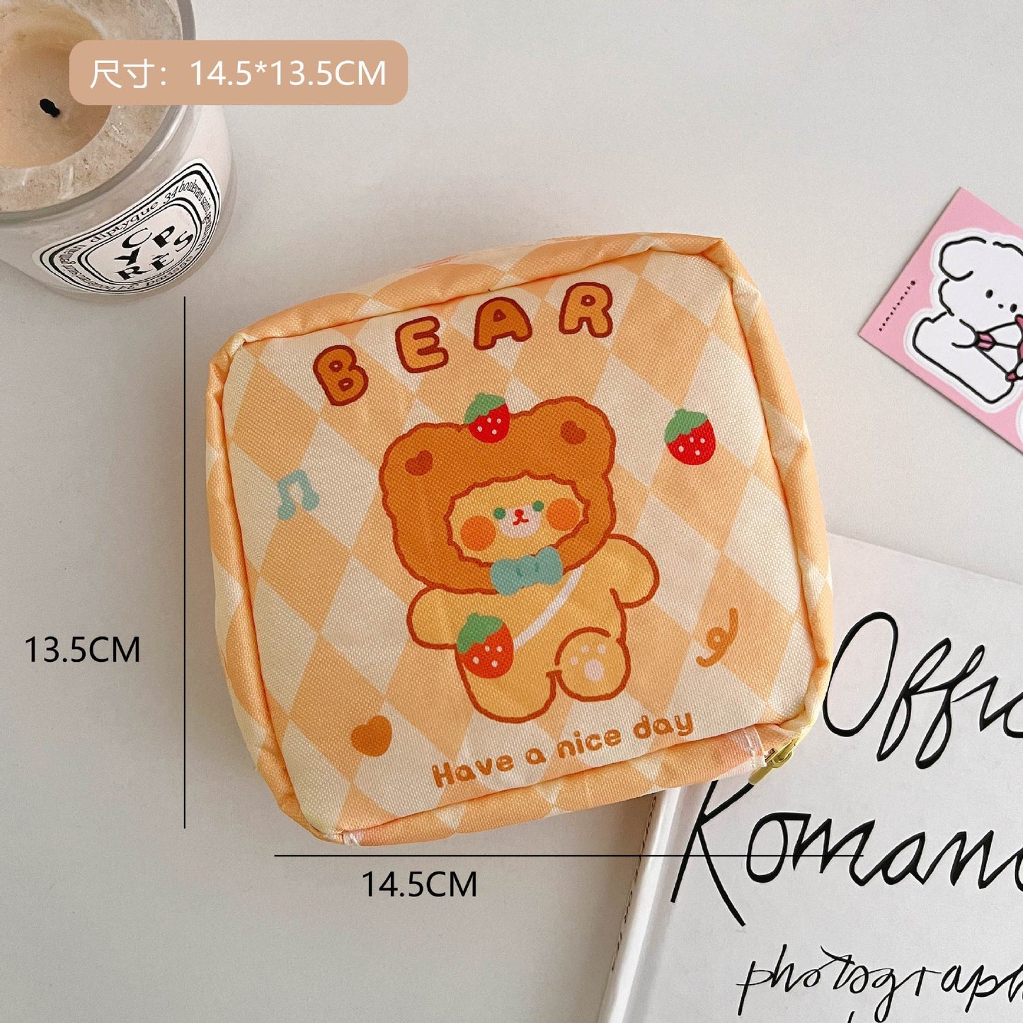 Nylon cute cartoon storage bag (Minimo de Compra 2) MIC-TenY001