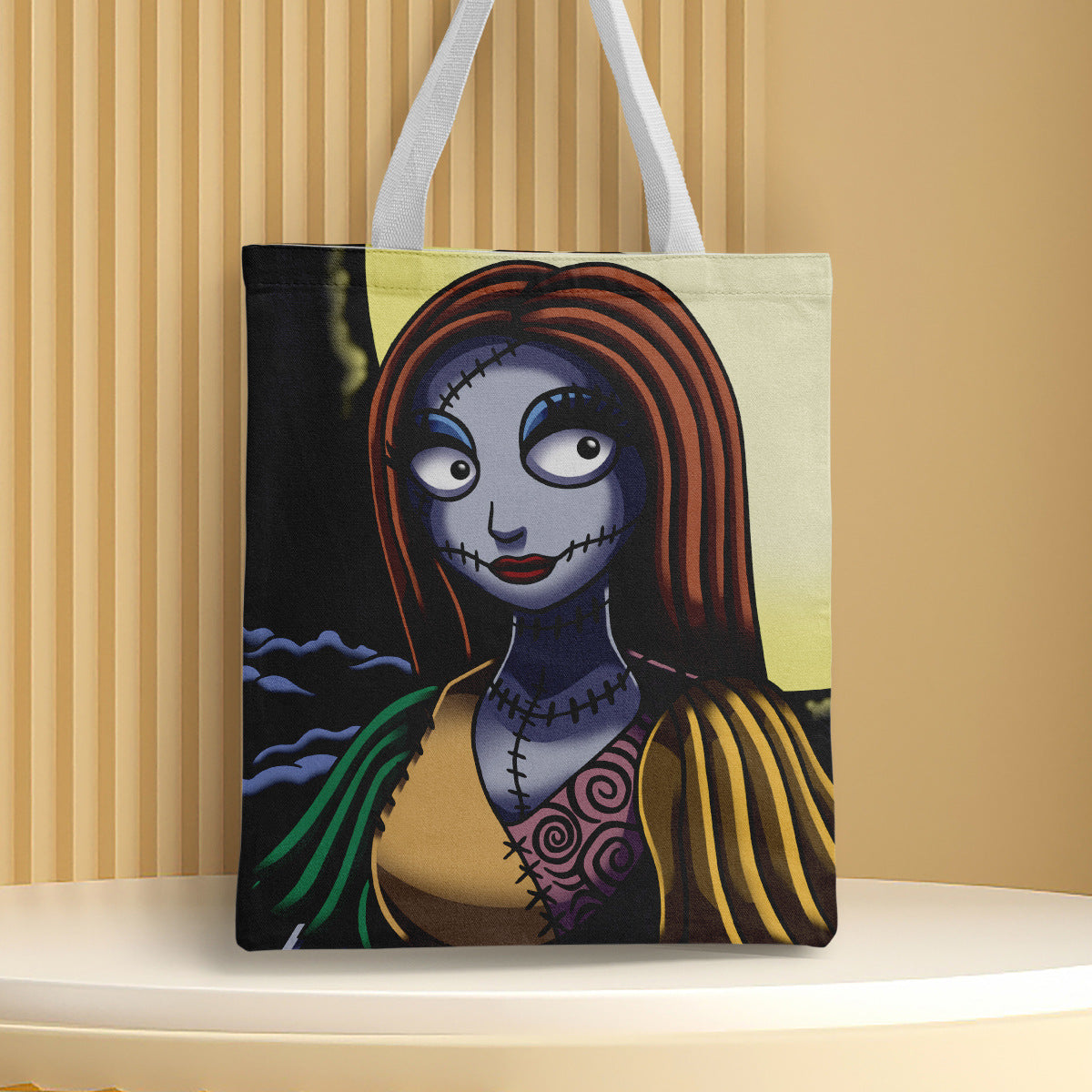 Polyester Halloween canvas shoulder bag (Minimo de Compra 2) MYA-QB010