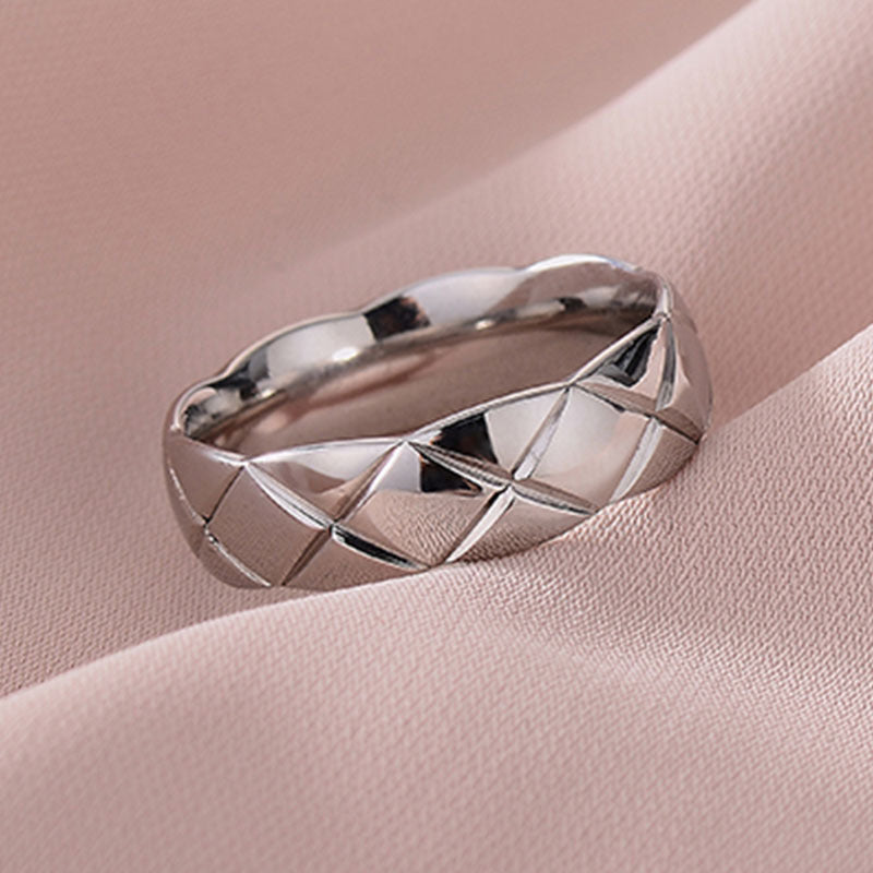 Linger ring stainless steel statement ring MuY002