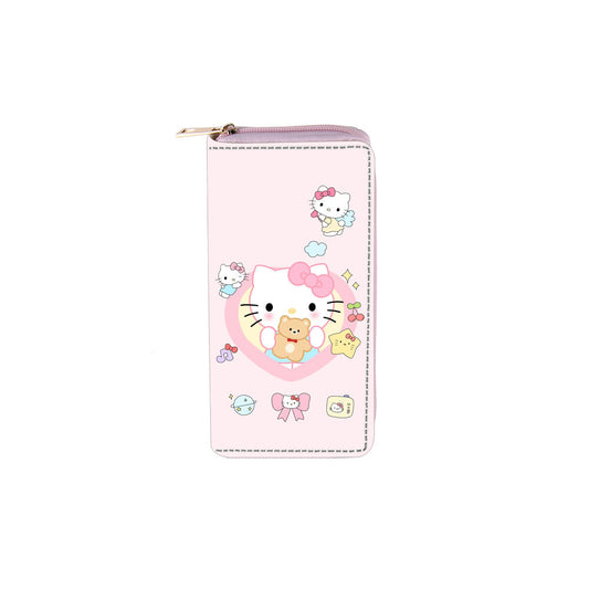 PU long cartoon zipper wallet (Minimo de compra 3) MIC-Dengx008