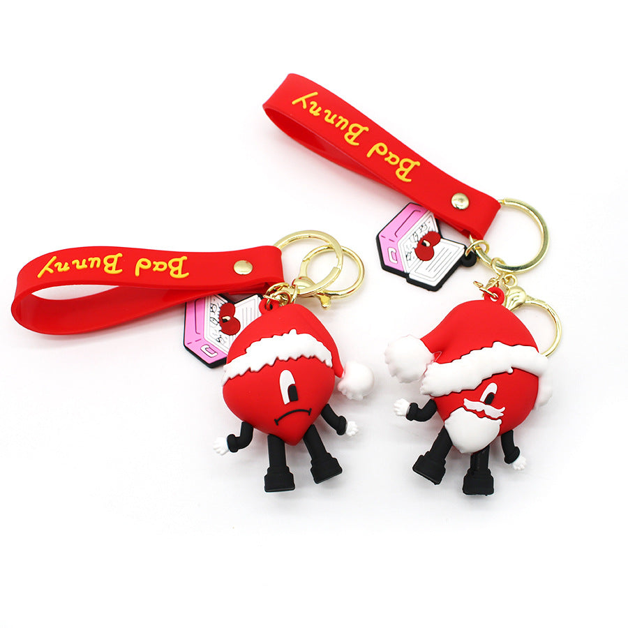 Keychain PVC Christmas Cute Cartoon Pendant (F) HAn010