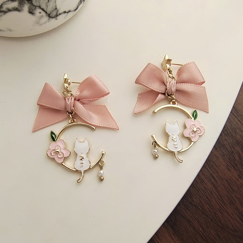 Alloy animal flower earrings MYA-BLD026