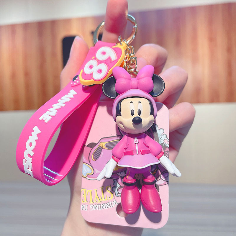 PVC cartoon doll keychain MIC-JinG008