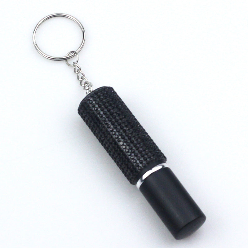 Keychain Metal 10ml Diamond Perfume Bottle MOQ≥2 ChaoH051