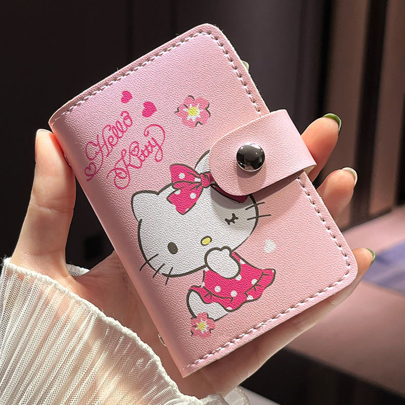 PU Hello KK Cat Multi Card Wallet MIC-YingL002