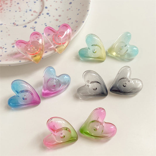 Alloy Candy Love Earrings (Minimo de compra 2) MIC-LuoN011