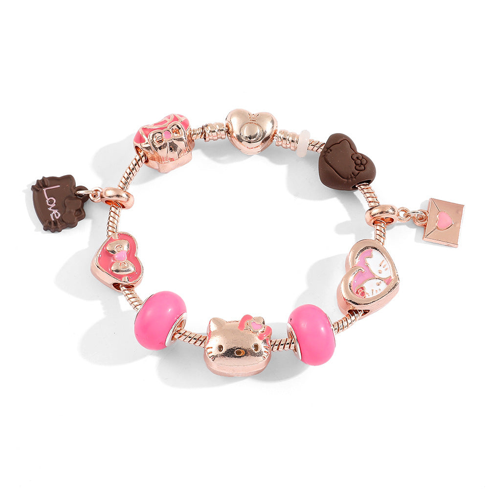 Alloy Panjiadora Cartoon Bracelet (Minimo de Compra 2) MIC-FeiM015