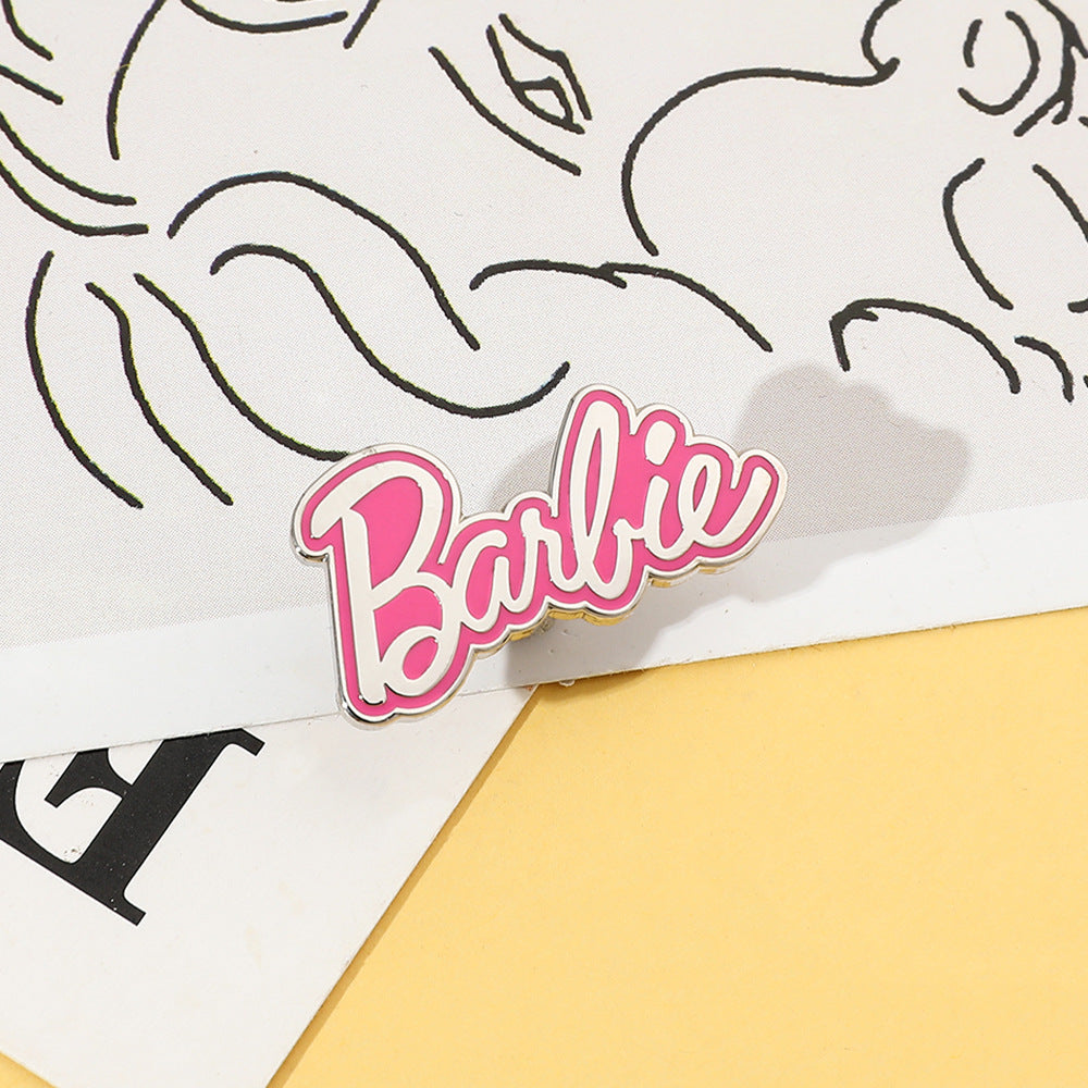 Alloy Barbie brooch (Minimo de Compra 2) MIC-ZhuoL027