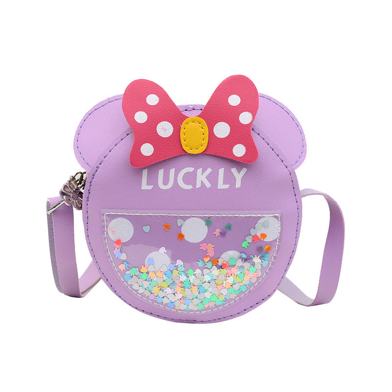 Cartoon Kids Print Messenger Bag MIC-YouWe011