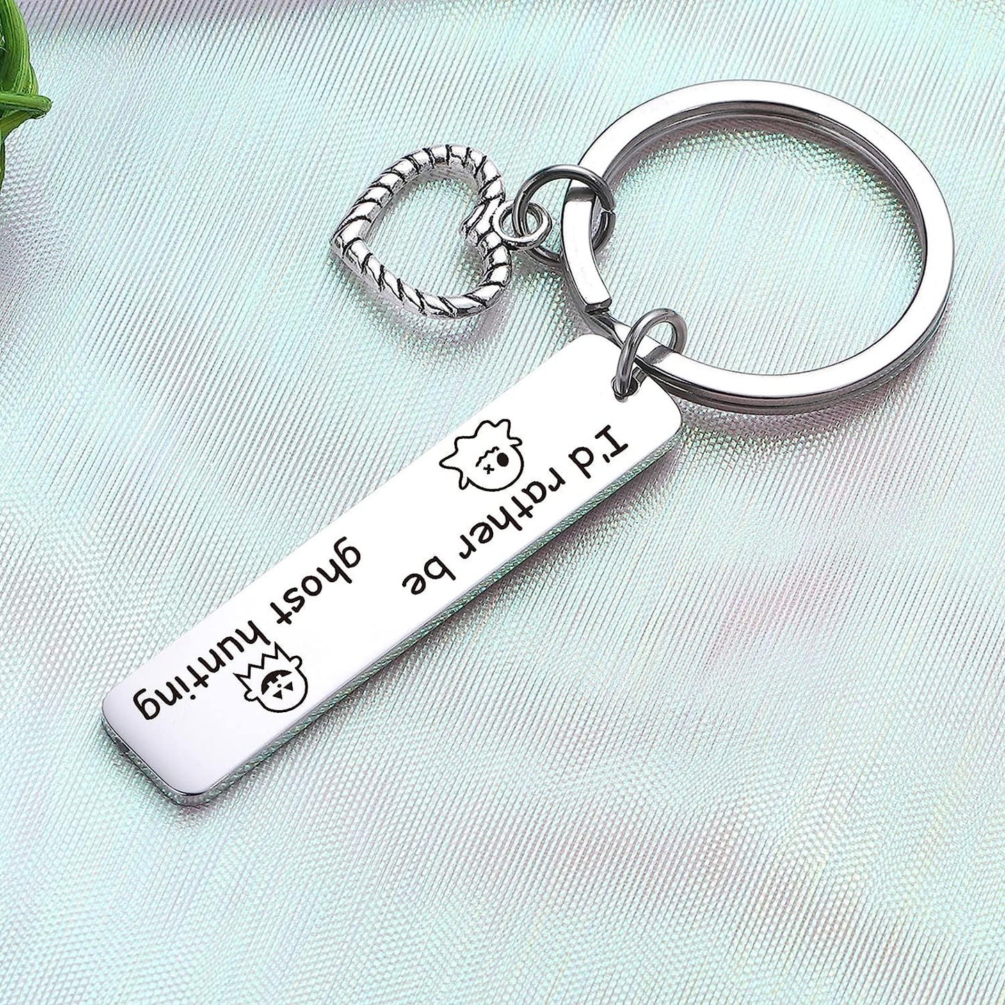 Stainless steel Halloween series keychain MYA-XinJ014