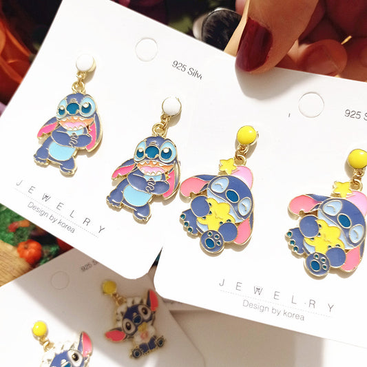 Alloy cartoon cute earrings MIC-XingJ073