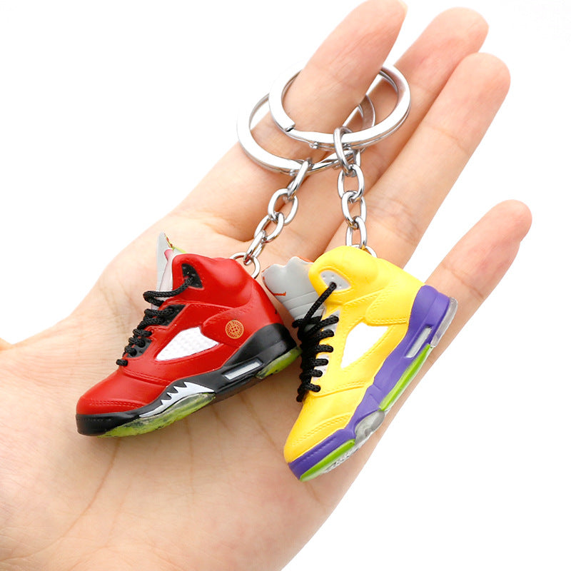 keychain 3D three-dimensional sneakers toy jewelry pendant (F) MIC-QLP032