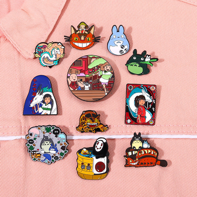 Alloy anime cartoon brooch MIC-BeiL022