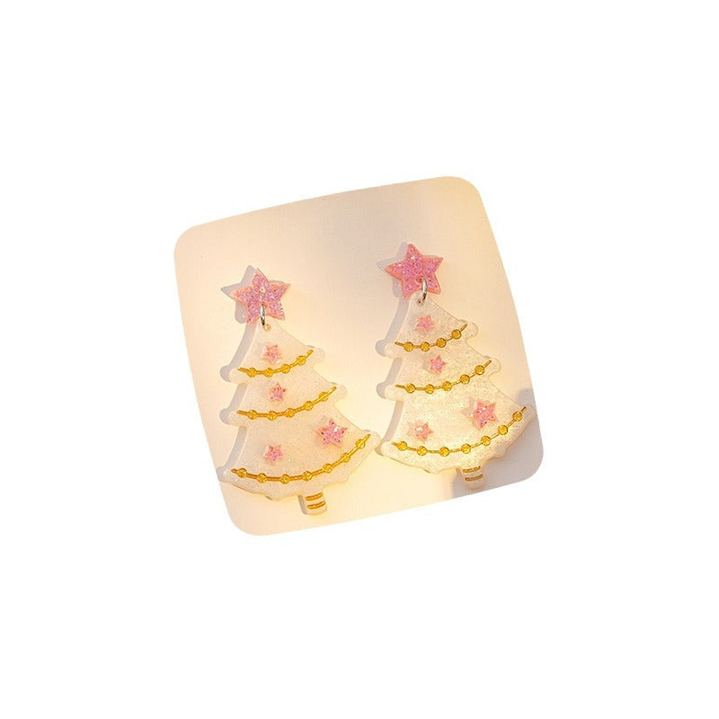 Alloy New Christmas Personalized Earrings MIC-QingH014