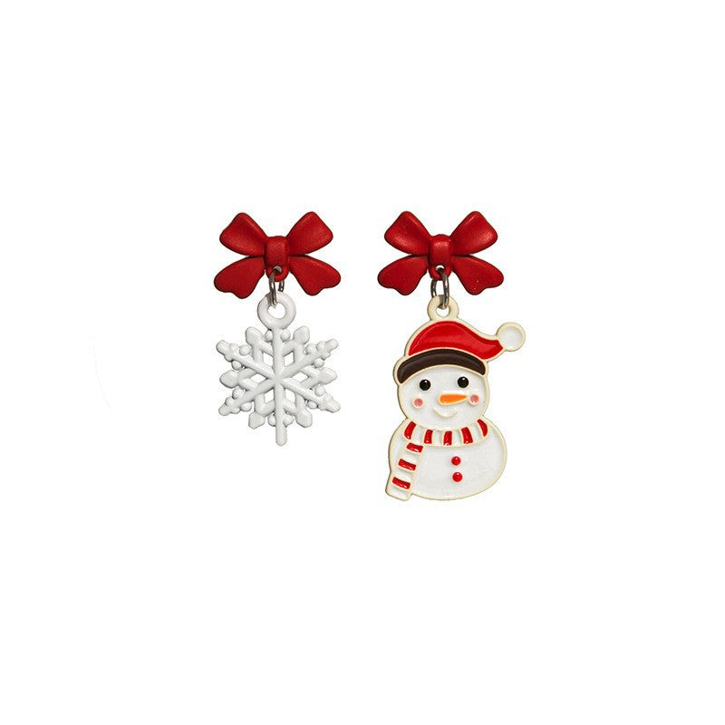 Alloy New Christmas Series Earrings (Minimo de Compra 3)  MIC-AiY005