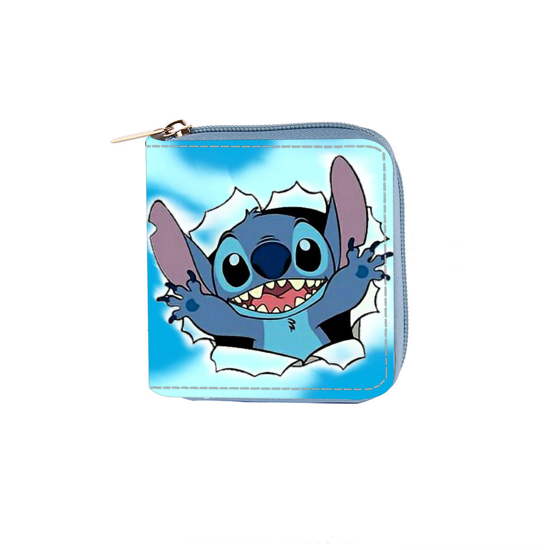 PU short cartoon zipper wallet (Minimo de compra 3) MYA-Dengx010