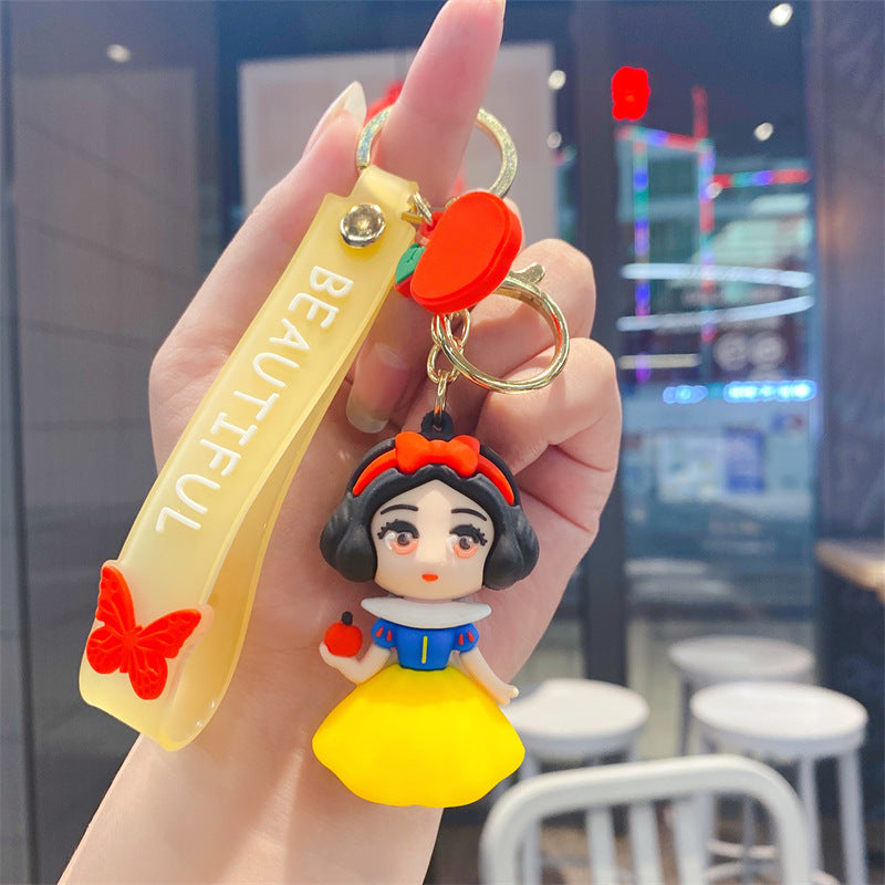 PVC lovely princess keychain （Minimo de compra 2） MYA-YouM004