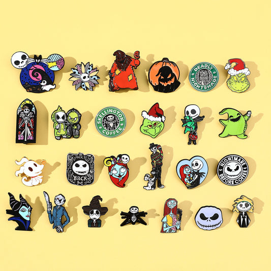 Alloy Christmas Eve Horror Series brooch (Minimo de Compra 2) MIC-ZhuoL025