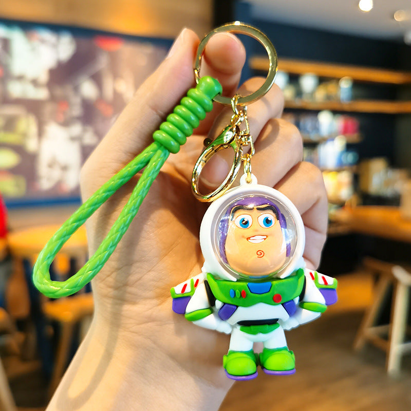 keychain PVC Trendy Cartoon (F) MIC-JiaX003