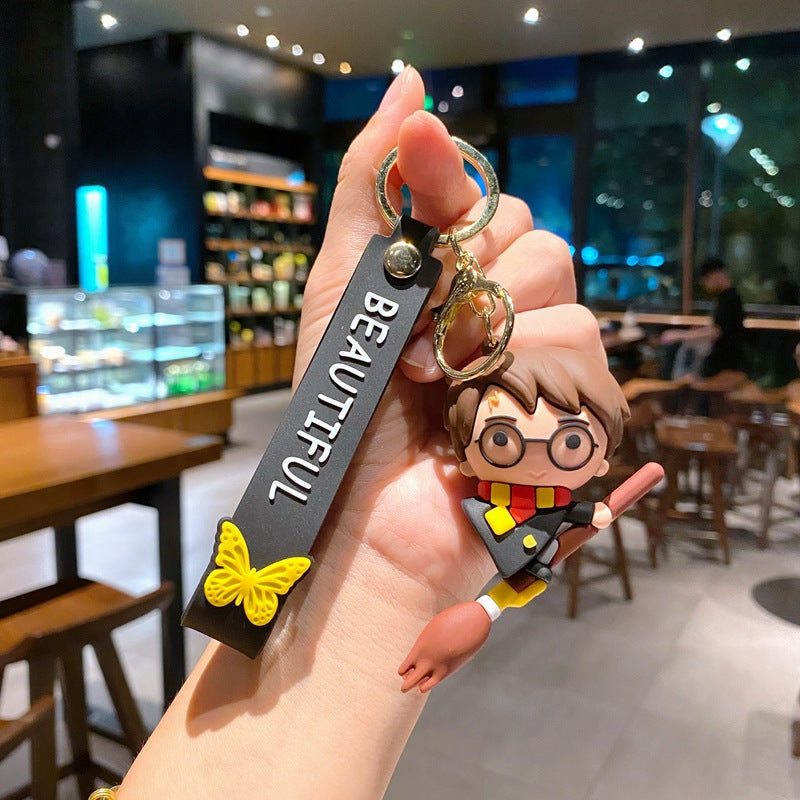 Cartoon Anime Silicone Keychains GongZe001