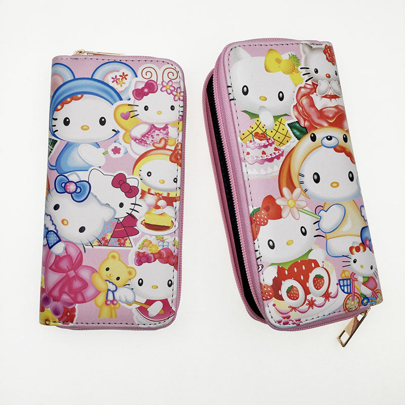 PU cartoon anime short zipper wallet MIC-ChangY014