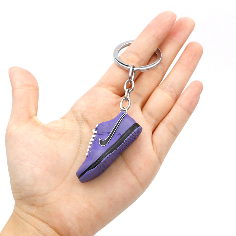 plastic trend skateboard shoes keychain (M) MIC-QLP006