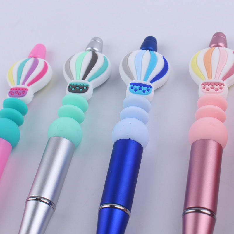 Creative Handmade Silicone Hot Air Balloon DIY Bead Pen GuangTian001