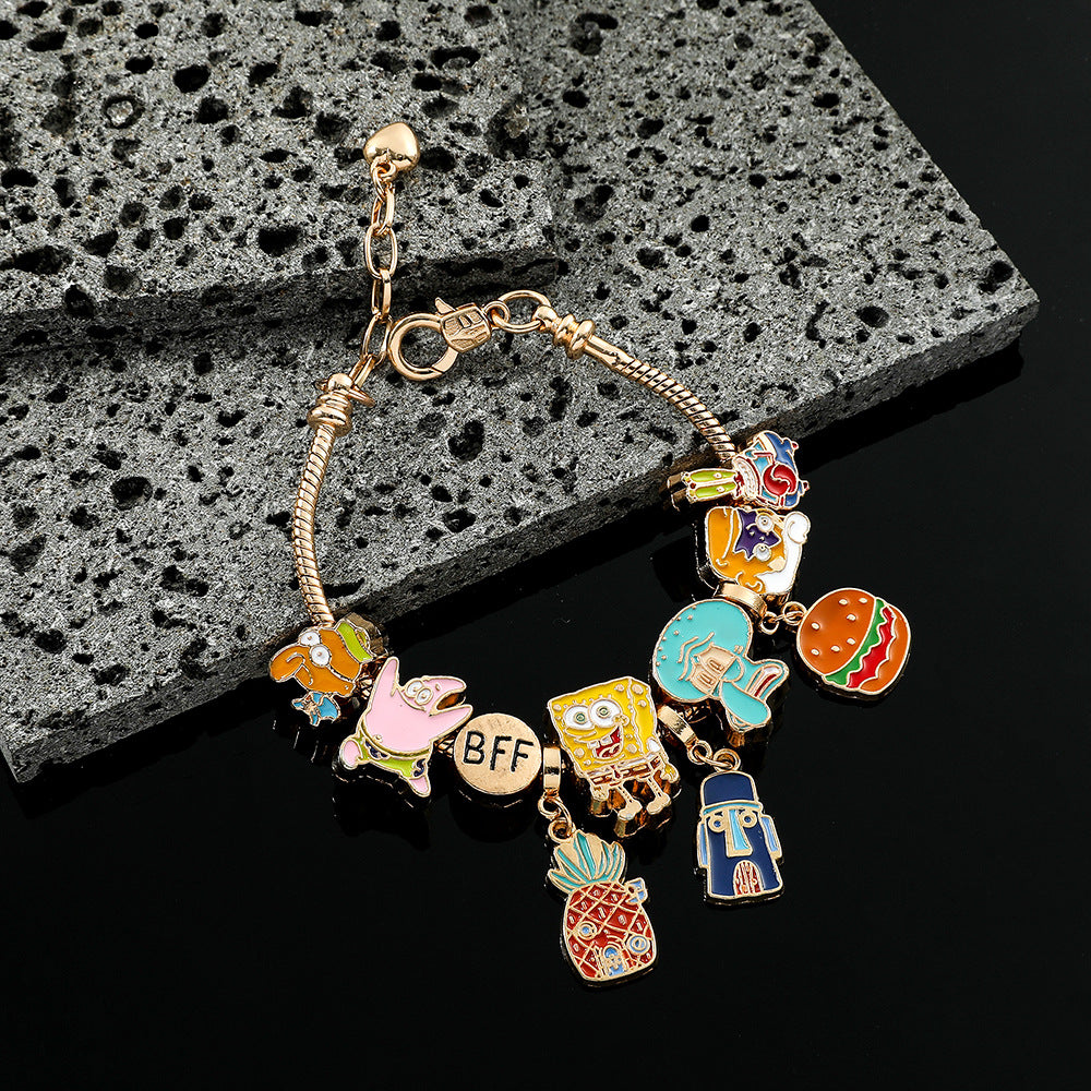 Alloy cartoon Harry Potter bracelet (Minimo de Compra 5) MYA-ZhuoX032