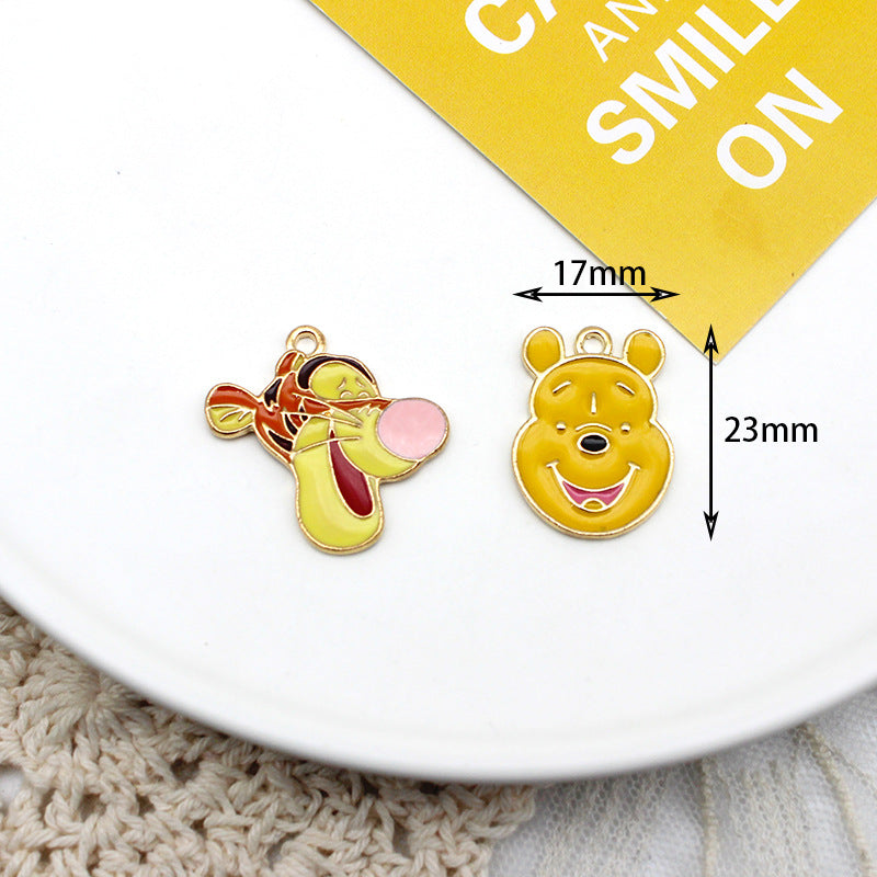 Alloy cartoon small animal pendant (Minimo de Compra 10) MIC-JingX014