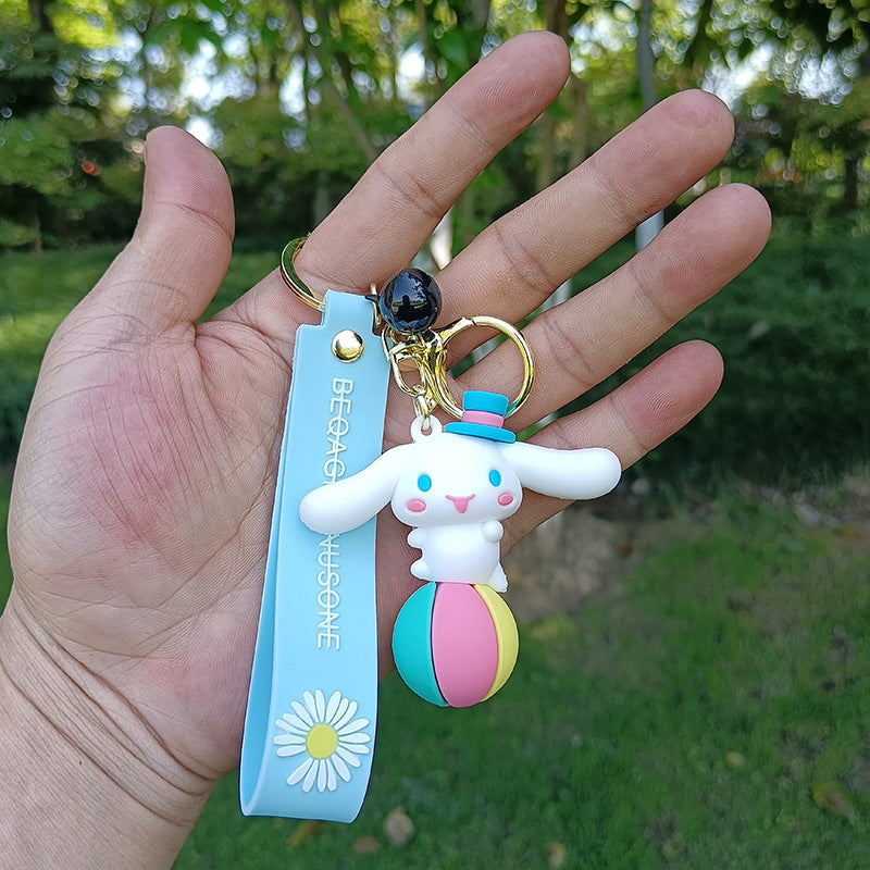 PVC cute cartoon keychain （Minimo de compra 3） MIC-YiC002