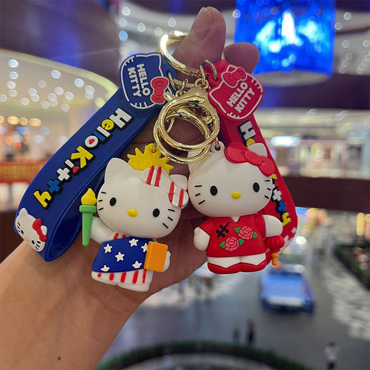 PVC cute animation keychain MIC-MIAOY020