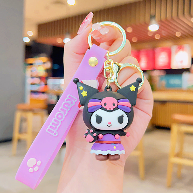 PVC cartoon cute pet cute keychain MYA-YiD047