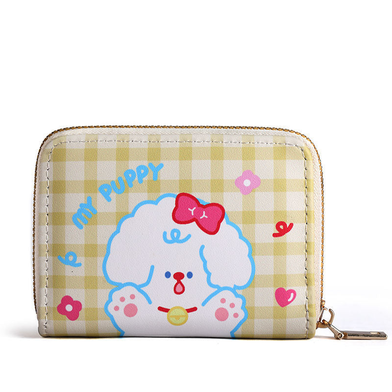 PU cute little bear short wallet MIC-YingL008