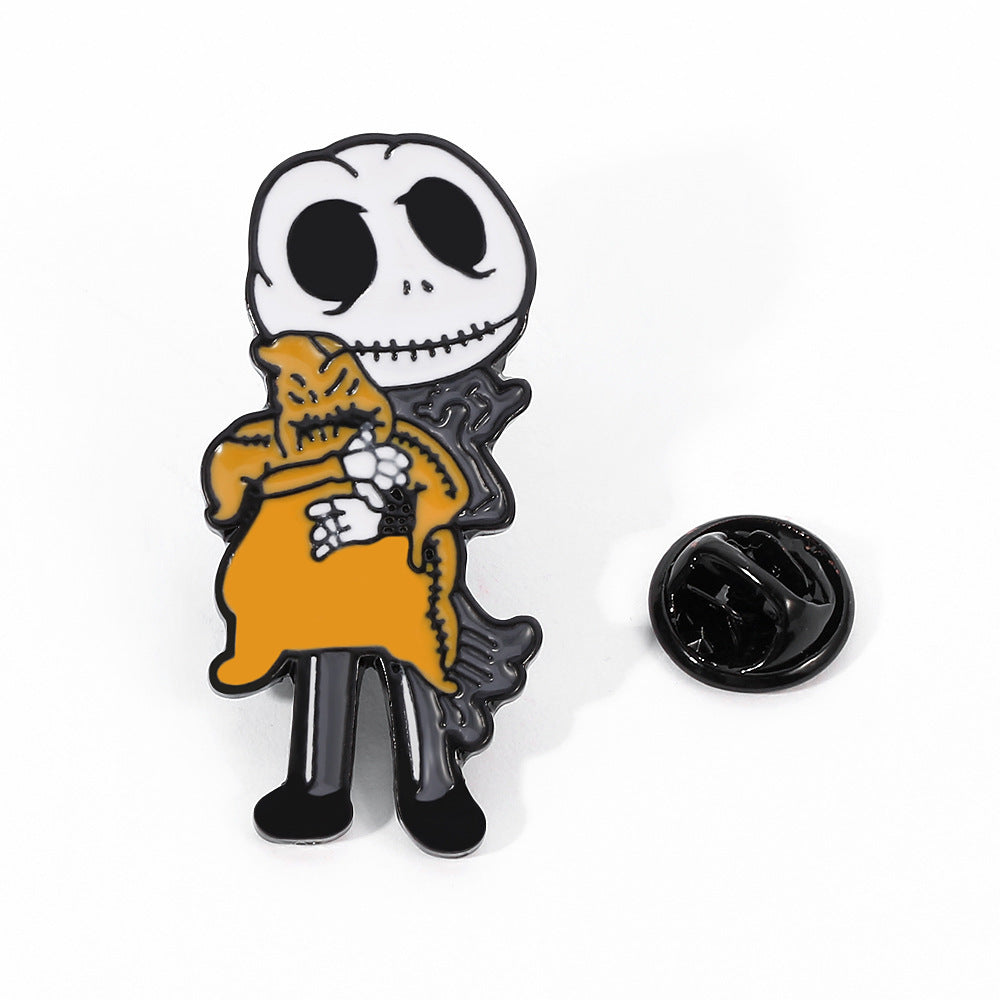 Alloy Halloween Jack Cat brooch (Minimo de Compra 2) MIC-ShengY048