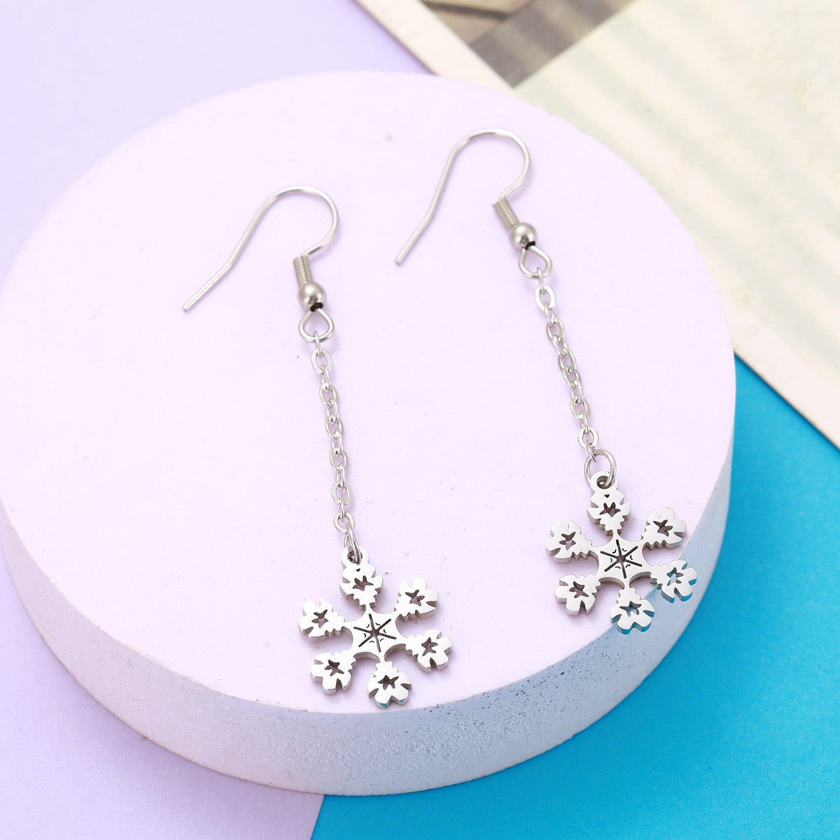 Alloy New Fashion Christmas Earrings (Minimo de Compra 3)  MIC-AiY006