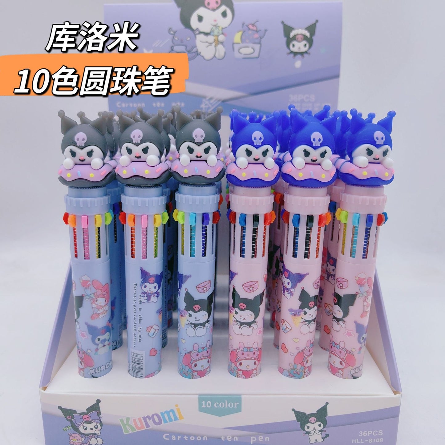 Acrylic lovely doll neutral pen 36PCS MIC-HongL010