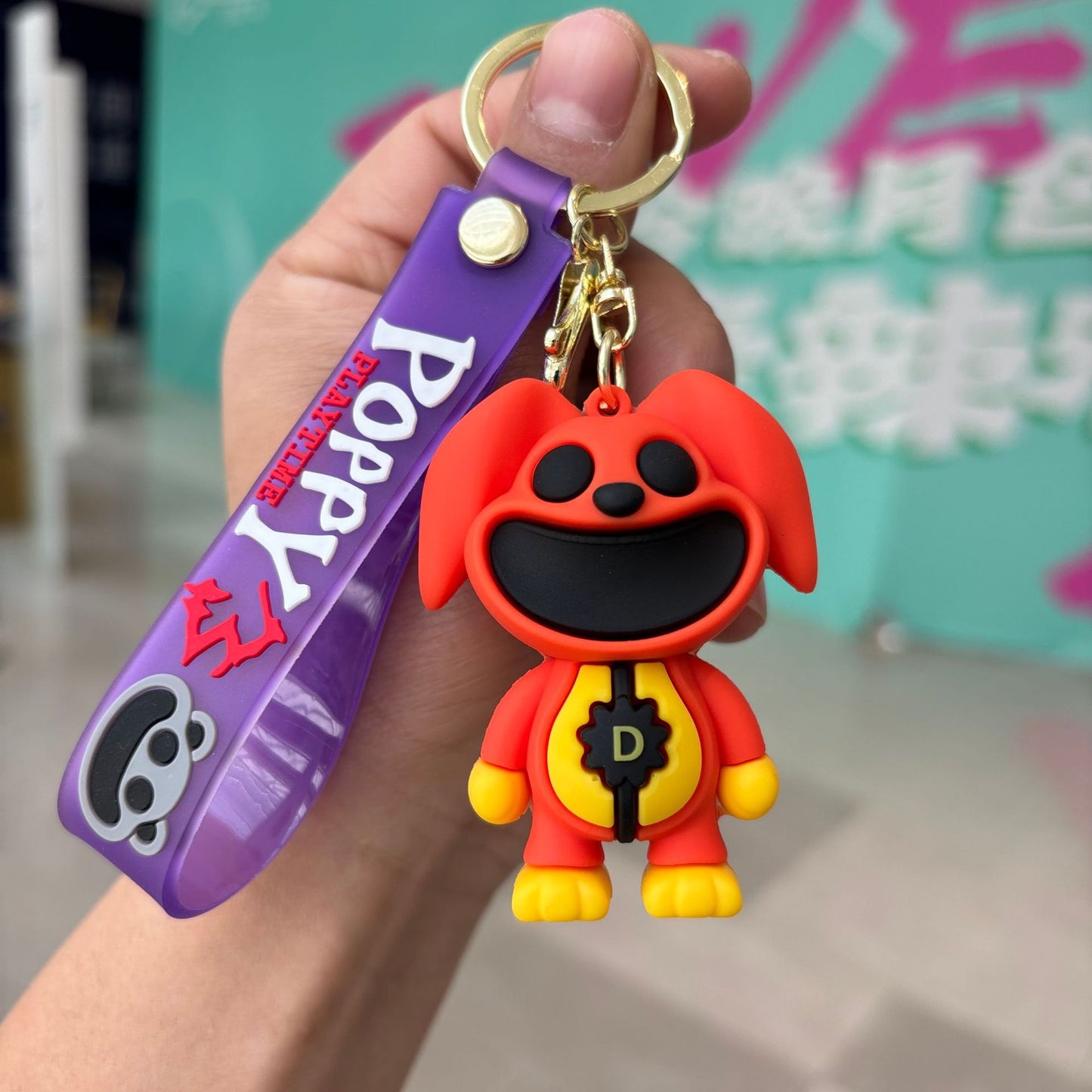 PVC Poppy cartoon keychain MIC-PengY047