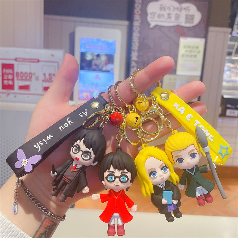 resin magic school keychain MIC-HongY001