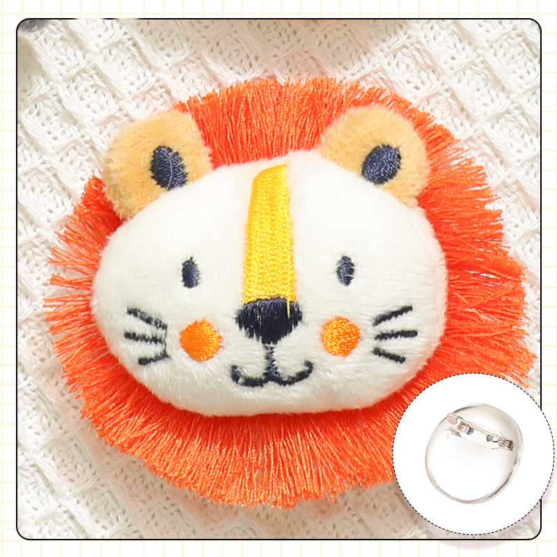 Plush cartoon cute brooch MYA-ZhanY005