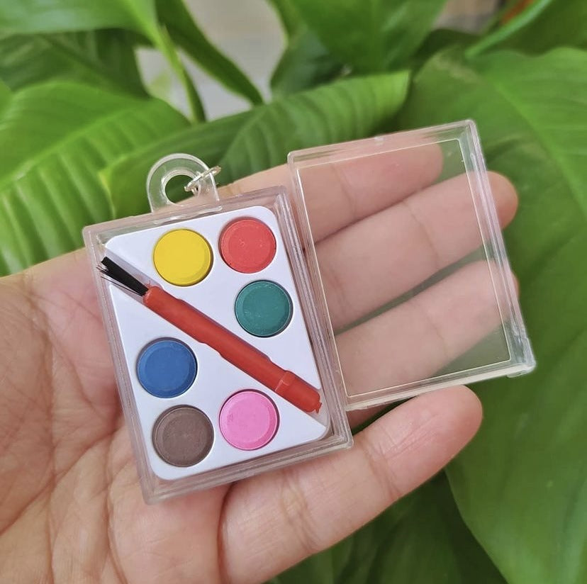 Resin creative powder earrings MIC-YuX010