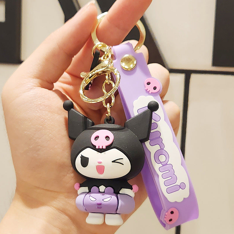 PVC New Cartoon Drip Glue Keychain MIC-ZhuoJ010