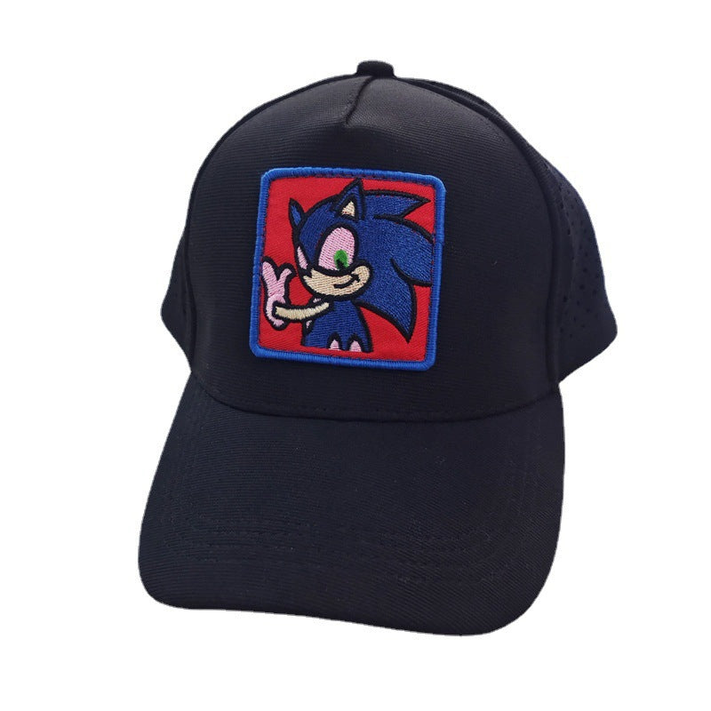 Cotton hedgehog Sonic Baseball cap (Minimo de compra 2)  MYA-BoD005