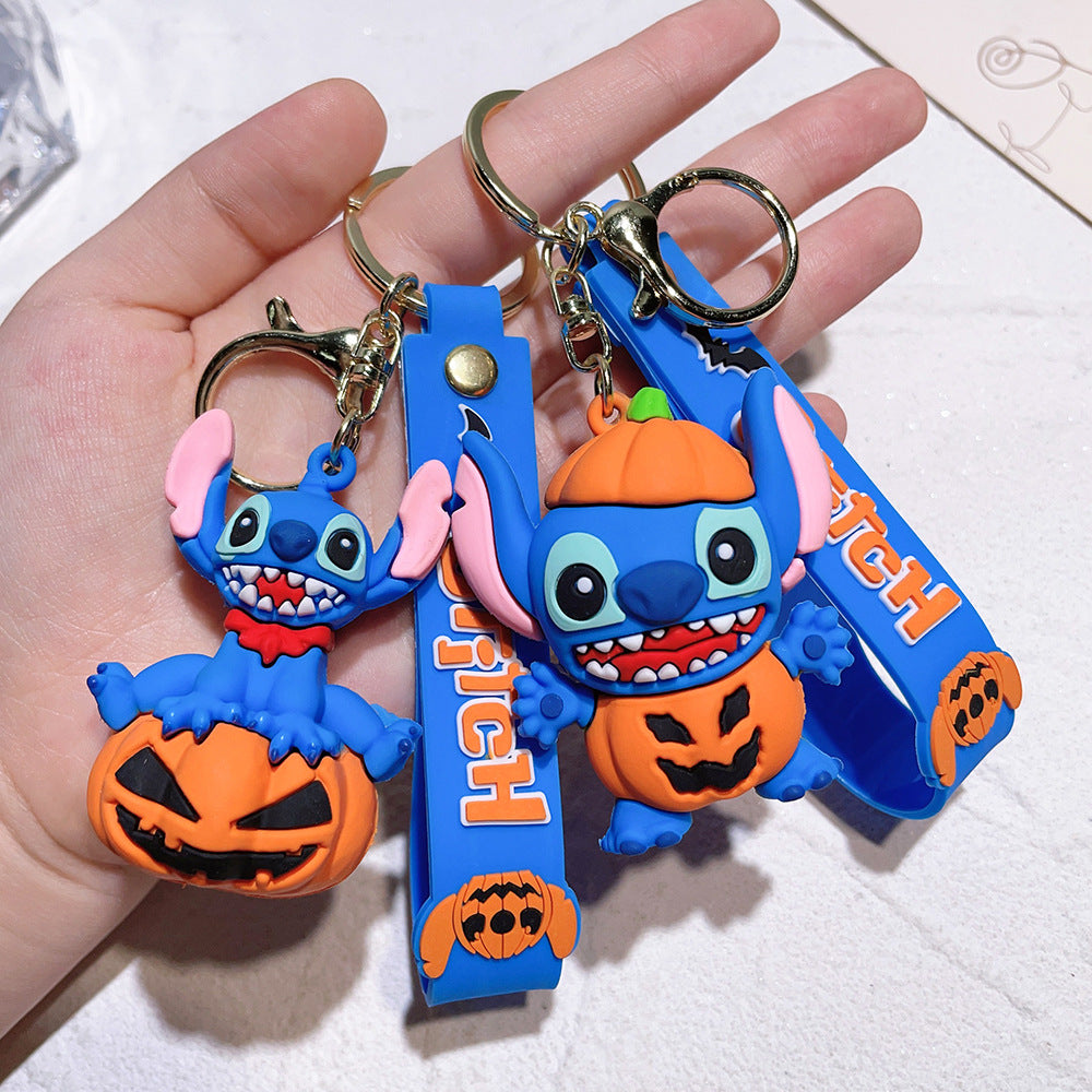 PVC Halloween cartoon doll keychain MIC-QiChao008