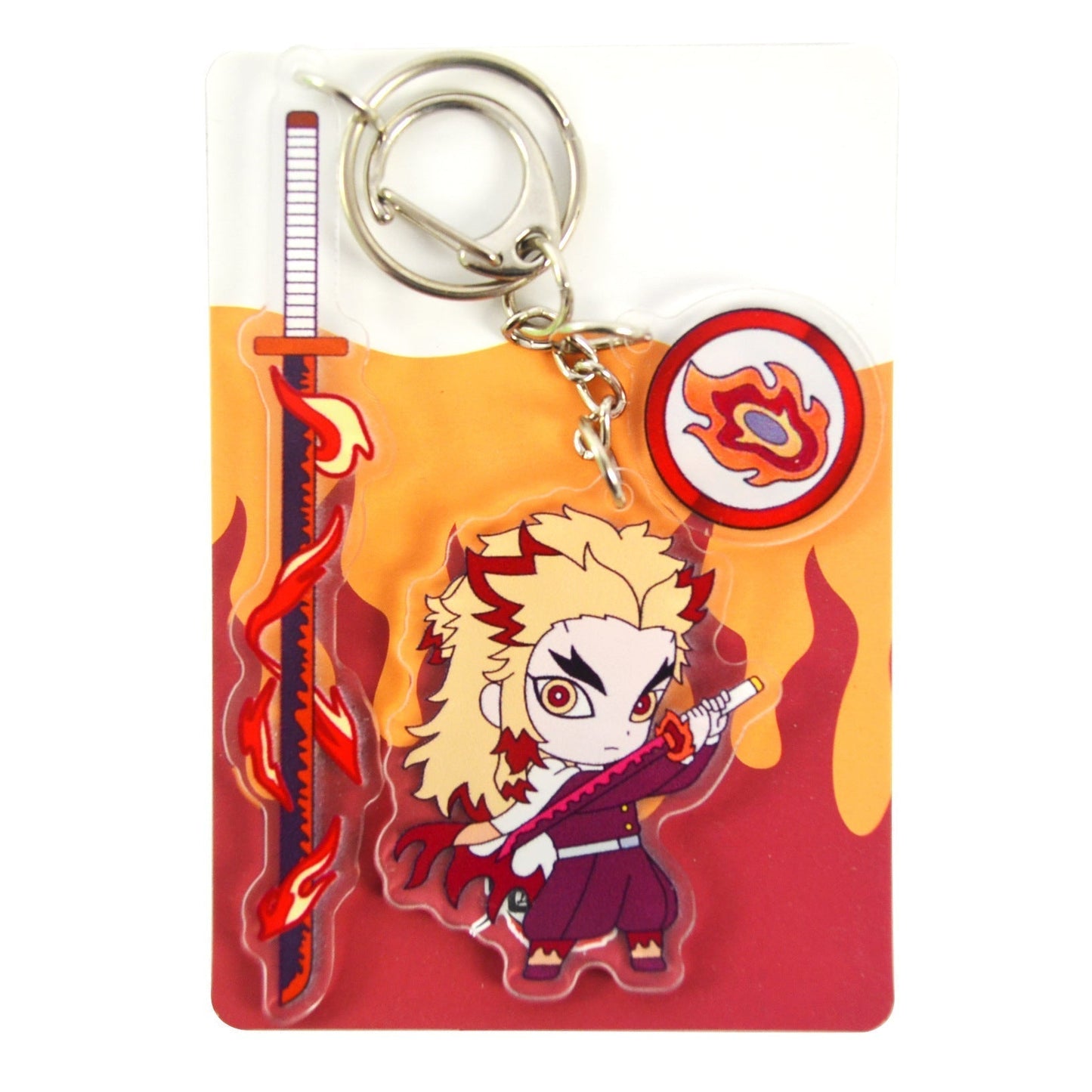 Cartoon Acrylic Anime Keychain KXin001